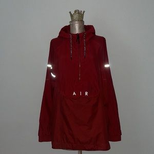 NIKE AIR JORDAN pull over, XXL, red